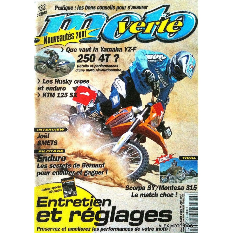 Moto Verte n° 316